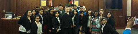 Students Visit Judge Karahan’s Court